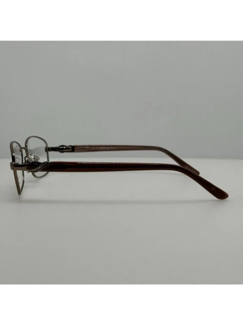 Lady Danielle 60 Eyeglasses Eye Glasses Frames Brown 56-17-140